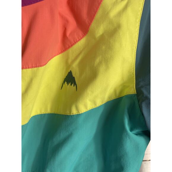 Burton Jacket Girls Medium Blue Teal DRYRIDE Hooded Insulated Snowboard Ski - Picture 4 of 9